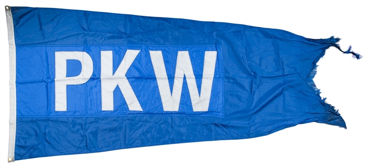 2015 “PKW” P.K. Wrigley Flag Flown on Wrigley Field Rooftop 